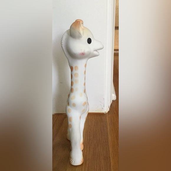 1960s Vintage Sophie The Giraffe Rubber Teething Squeaky Toy Baby Squeeze Retro - Picture 11 of 15